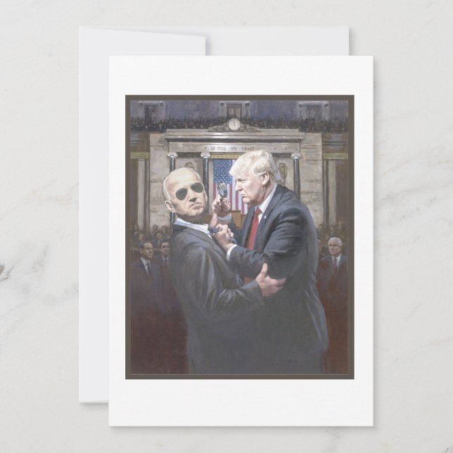 Carte De Remerciements Trump V. Biden (Devant)