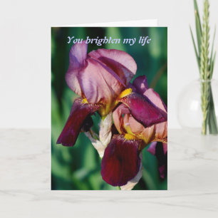 Carte De Remerciements Tu illumines ma vie