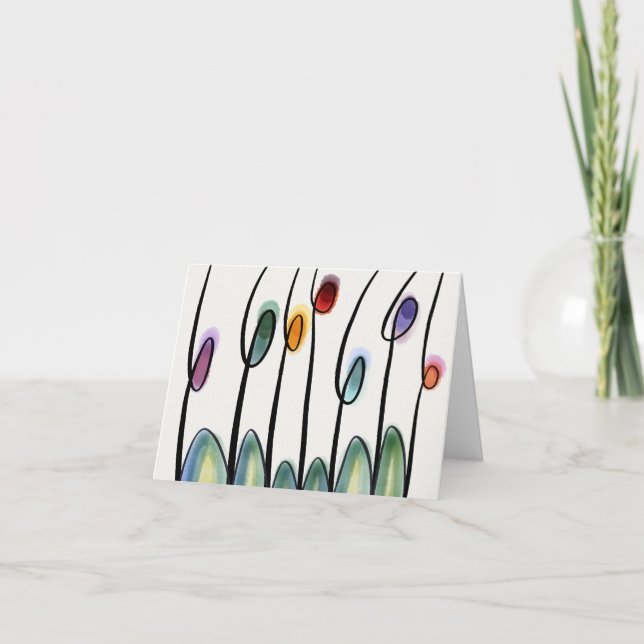 Carte De Remerciements Tulipes (Devant)