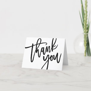 Carte De Remerciements Typographie, Lettres, Baby shower, Anniversaire