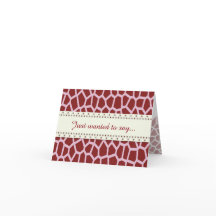 U pick Couleur / Giraffe Brown Impression en mosaï