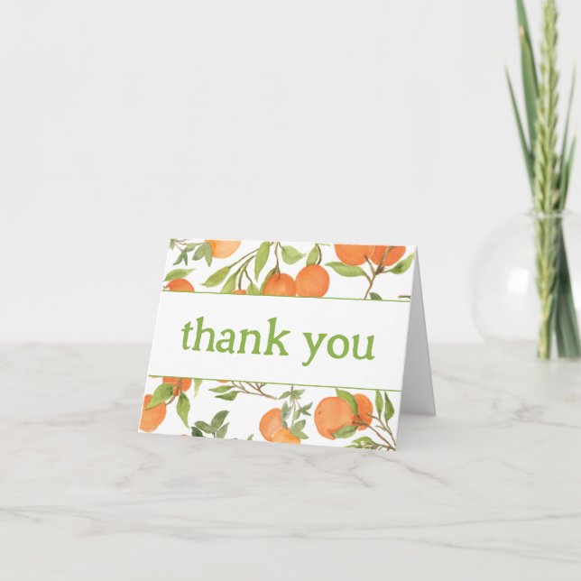 Carte De Remerciements Un Baby shower Un Peu Cutie (Devant)