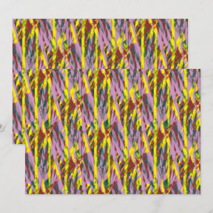 Carte De Remerciements Un chat gris et moelleux aux yeux verts s'installe