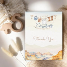 Un petit Baby shower de cowboy Western Canyon
