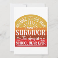 Un survivant d'une autre année scolaire Funny Scho