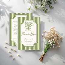 Vert sauge bandes dessinées à la main mariage vint