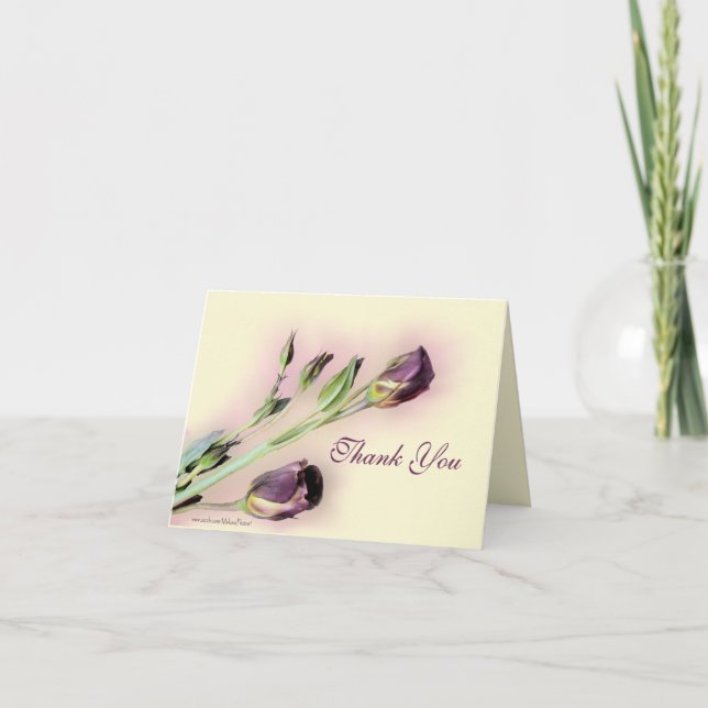 Carte De Remerciements Vide-personnaliser de Lisi ThYou toute occasion (Devant)
