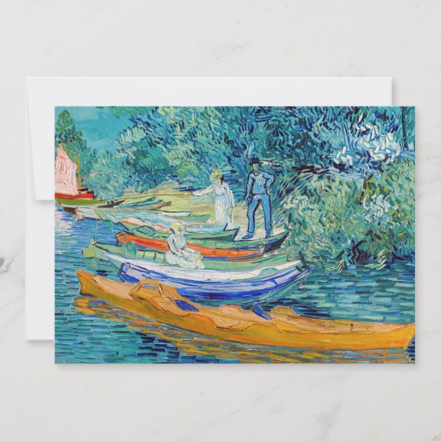 Carte De Remerciements Vincent van Gogh - Banque de l'Oise à Auvers (Devant)