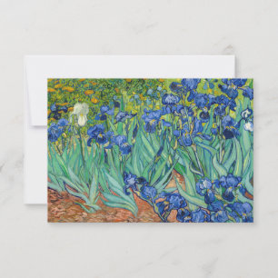 Carte De Remerciements Vincent Van Gogh - Irises