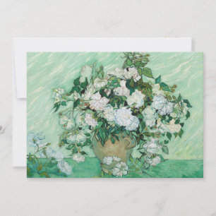 Carte De Remerciements Vincent van Gogh - Roses