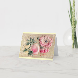 Carte De Remerciements Vintage Sincere Wings