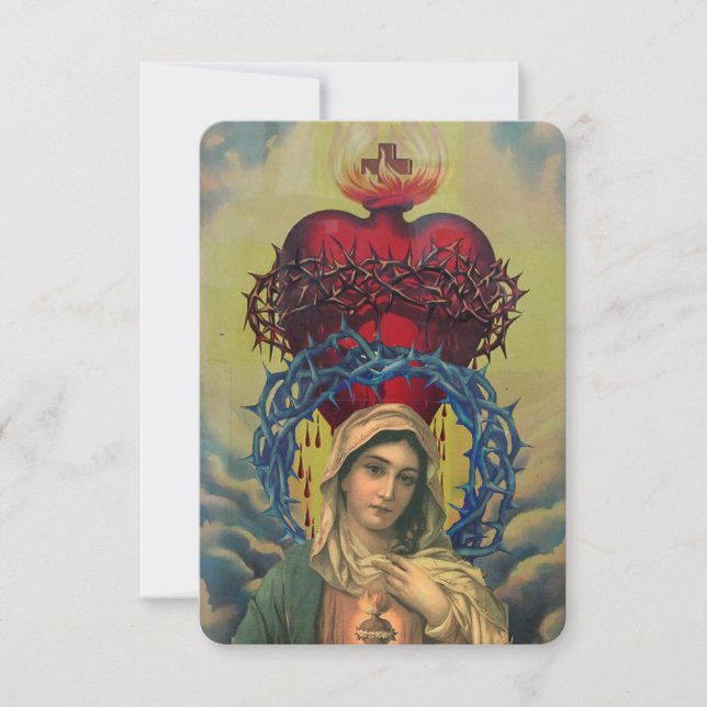 Carte De Remerciements Virgin Mary, Mother of Jesus card (Devant)