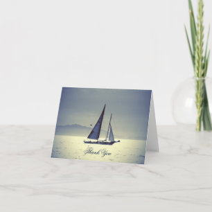 Carte De Remerciements Voile