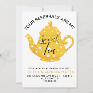 Carte De Remerciements Vos Référentiels Sont Mon "Spécial - Small Busines