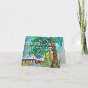 Carte De Remerciements Votre Générosité Irlandaise Signifie Tant De Chose