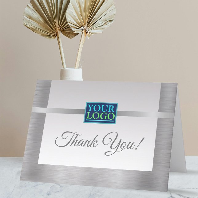 Carte De Remerciements Votre logo, nom commercial, message, argent (Créateur téléchargé)