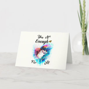 Carte De Remerciements Vous Êtes Assez Pour Moi Bestie Couple Love Valent