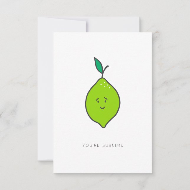 Carte De Remerciements Vous êtes Sublime Valentine Card (Devant)