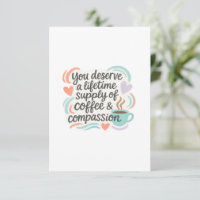 Vous méritez une vie de café et de compassion