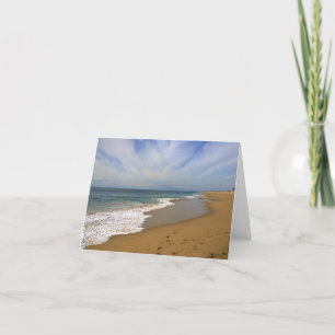 Carte De Remerciements Vue depuis le Wedge, Newport Beach, Californie