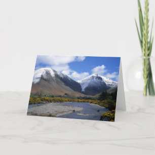 Carte De Remerciements Wasdale Head Spring Cumbria Angleterre