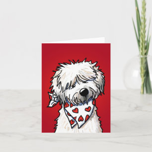 Carte De Remerciements Whimsical Wheaten Terrier