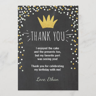 Carte de remerciements Wild choses Anniversaire Go
