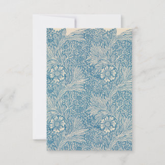 Carte De Remerciements William Morris Marigold Textile Imprimer