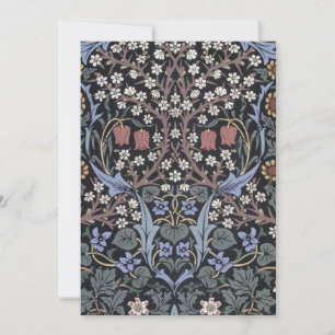 Carte De Remerciements William Morris - Motif Blackthorn