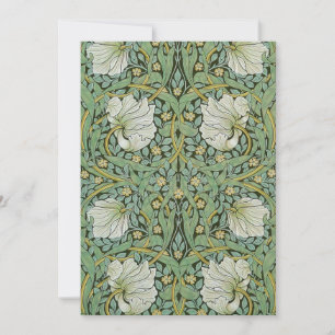 Carte De Remerciements William Morris - Pimpernel