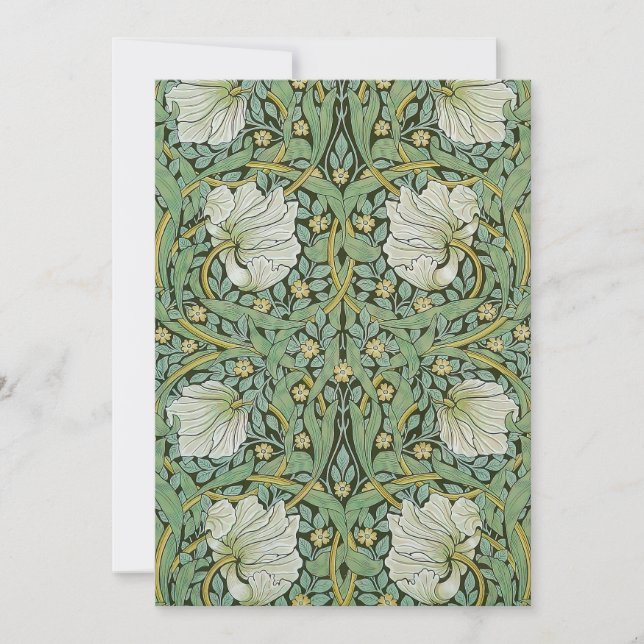 Carte De Remerciements William Morris - Pimpernel (Devant)
