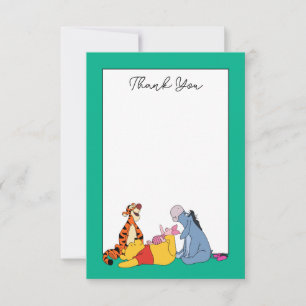 Carte De Remerciements Winnie l'Ooh - One   Premier anniversaire