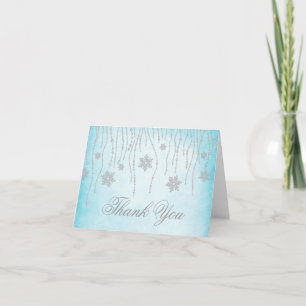 Carte De Remerciements Winter Wonderland