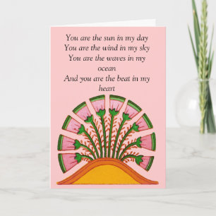 Carte De Remerciements Word of Love