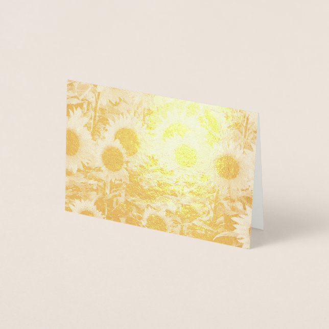 Carte de remplissage du champ de tournesols (Devant)