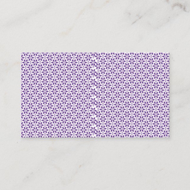 Carte de rendez-vous (Devant)