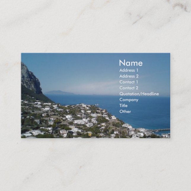 Carte De Rendez-vous Affaires et voyage de Roma (Devant)
