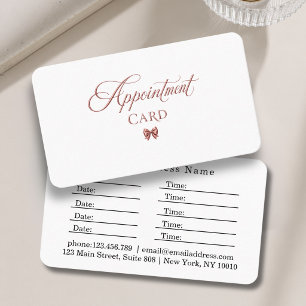 Carte De Rendez-vous Arc Élégant Rosé Or Blanc Salon