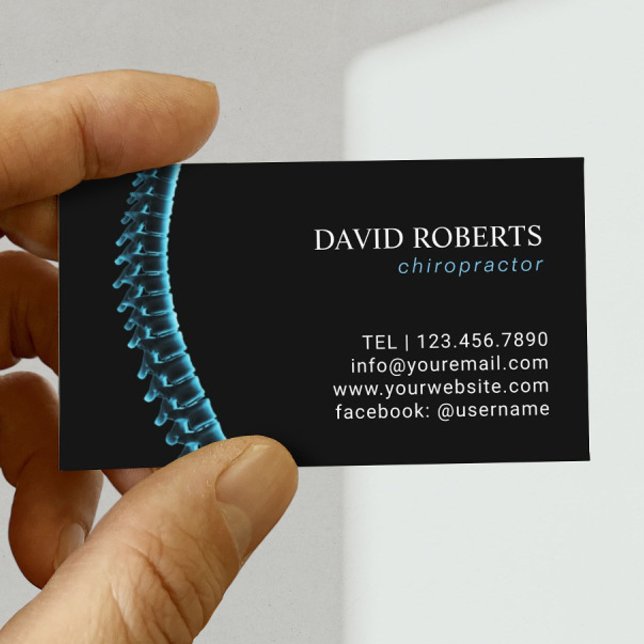 Carte De Rendez-vous Chiropratique Chiropraticien Xray Nomination de la (Créateur téléchargé)