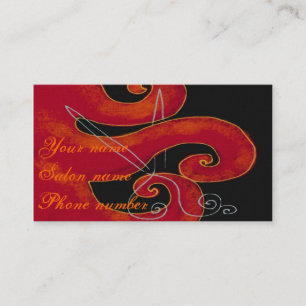 Carte De Rendez-vous Couper les cheveux