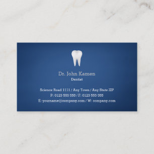 Carte de rendez-vous dentaire Blue Dentist