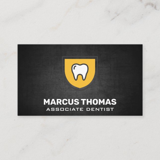 Carte De Rendez-vous Dentiste | Icône dent (Devant)