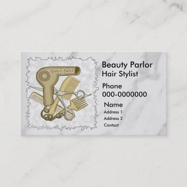 Carte de rendez-vous du conseiller de beauté (Devant)