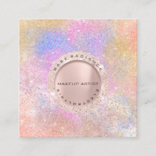 Carte de rendez-vous Electrolyse Rose Blush blanc 