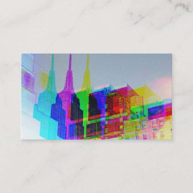 Carte De Rendez-vous Empire State Building (Devant)