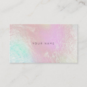 Carte de rendez-vous en métal rose Tiffany Ocean A