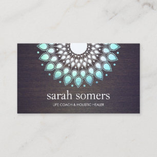 Carte De Rendez-vous Floral Wood Wellness & Holistic Health Nomination