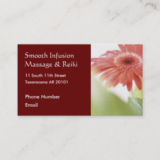 Carte De Rendez-vous Gerbera Rose Daisy
