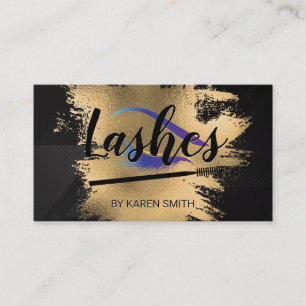 Carte De Rendez-vous Lashes oculaires Beauté des femmes