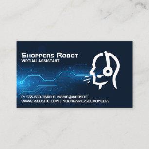 Carte De Rendez-vous Logo du support client Centre d'appels